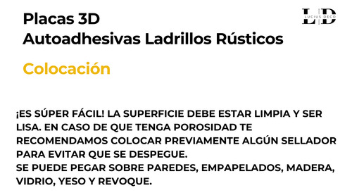 Placas 3d Autoadhesiva Pared Revestimiento Blanca Ladrillox5