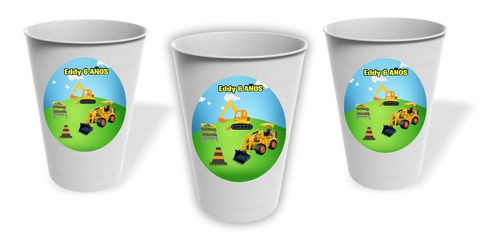 Vasos Tractores Personalizados Pack X10