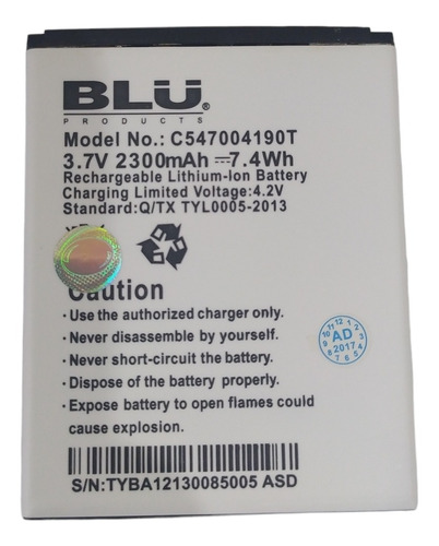Batería Blu Life Play 2 C547004190t (2089)