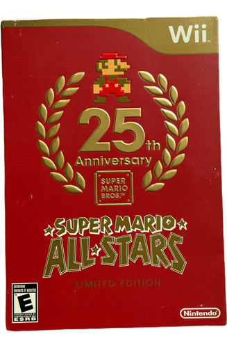 Super Mario All Stars 25th Anniversary Wii Nuevo Sellado