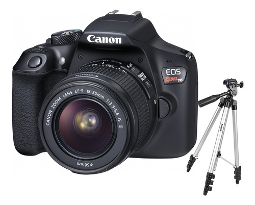 Camara Digital Canon Eos Rebel T6 Gtia Oficial + Regalo Amv