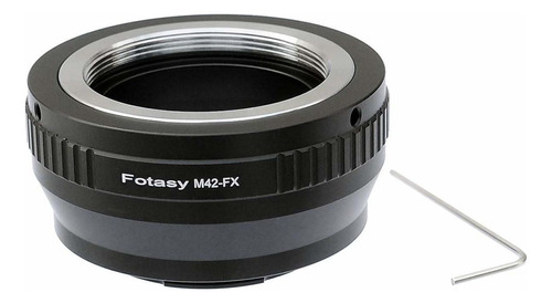 Fotasy Adaptador De Lente Ajustable M42 A Fuji X, Lente D