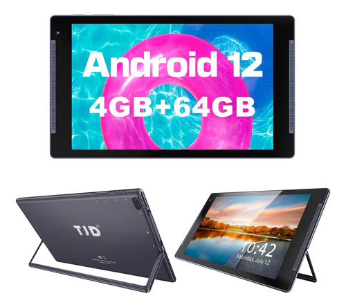 Tableta Tjd Android 12 De 10.1 Pulgadas Gray