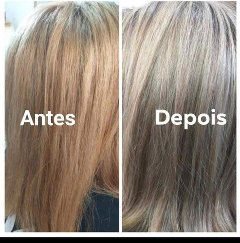Imagem 5 de 6 de Shampoo Platinum Masc Professional Matizador Platinado 250gr