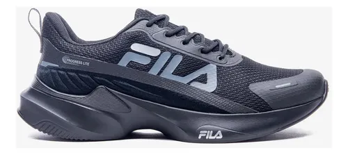 Tênis Fila Progress Lite Masculino Preto Academia Treino