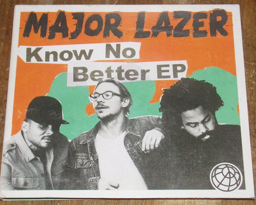 Major Lazer Know No Better Ep Cd Promo Kktus 