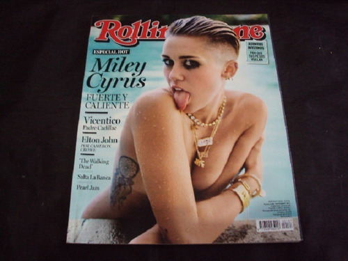 Revista Rolling Stone # 187 - Tapa Miley Cirus