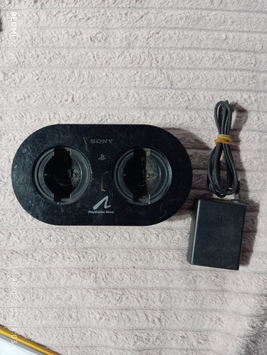 Base De Carga Para Ps Move Originales Sony Ps3-ps4 Negro (Usado)