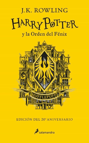 Harry Potter Y La Orden Del Fénix Hufflepuff / Rowling