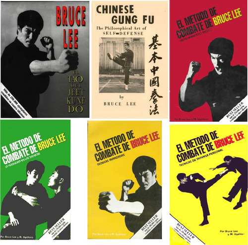 Bruce Lee El Método De Combate Karate - Colección - 8 Libros