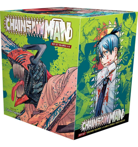 Libro: Chainsaw Man Box Set: Incluye Los Volúmenes Del 1 Al