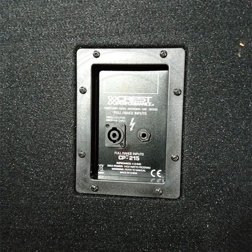 Imagen 5 de 7 de Bafle Pasivo Crest Audio Cp Pro 215 Columna Doble 1400 W
