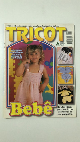 Revista Tricot Bebê 6 Vestidos Macacão Conjuntos Crochê 896o
