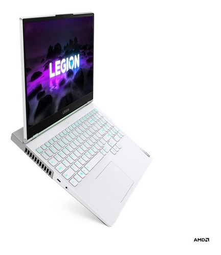 Imagen 1 de 4 de Portátil Lenovo Amd R5 16gb 512gb Ssd Legión 5 15,6 Gris