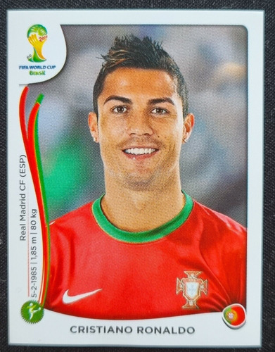 Lámina Álbum Mundial Brasil 2014 / Cristiano Ronaldo
