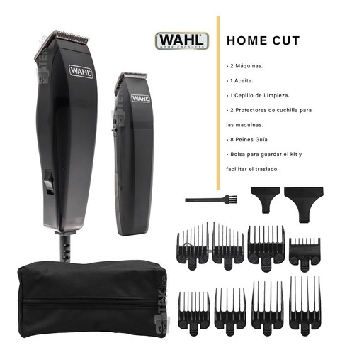 Máquina De Cortar Cabelo Sem Fio Wahl Homecut Combo