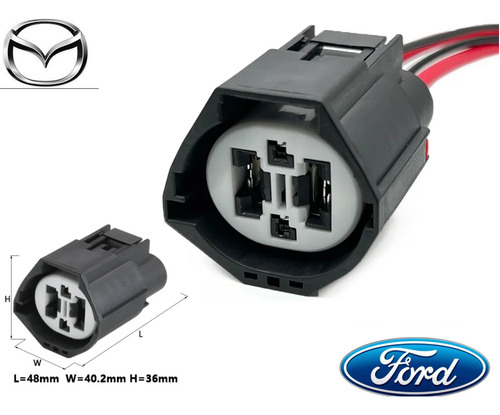 Arnes-conector Modulo Ventilador Mazda 3 2.0l 2012