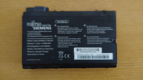 Bateria Notebook Fujitsu Siemens Amilo Pi2550