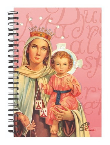 Virgen Del Carmen - Kit 1 Cuaderno + 25 Estampas