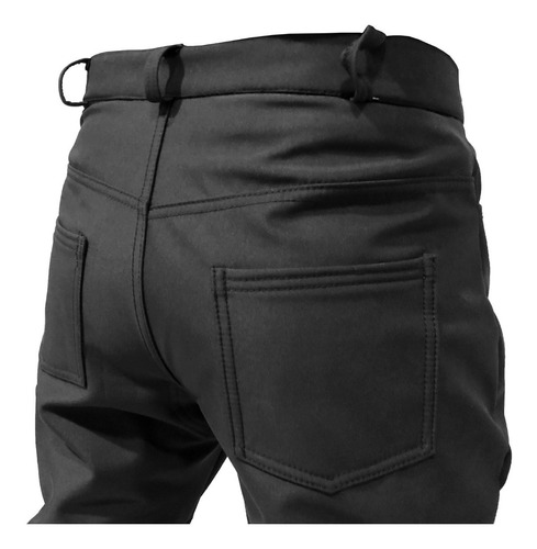 Pantalon Termico Softshell Protecciones Agua Alpina Sti Moto