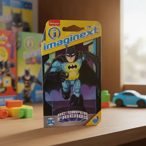 Bonecos Imaginext Dc Super Friends Batman Uniforme Azul Hgx8