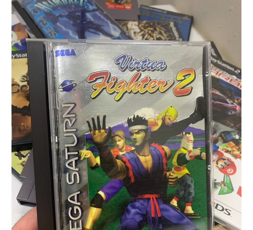 Virtua Fighter 2 Sega Saturn Jogo 100% Original Completo