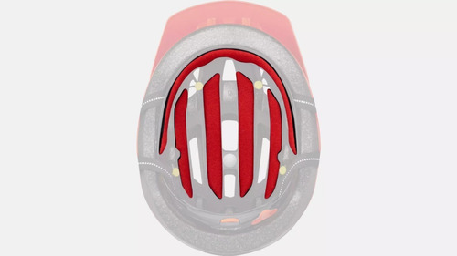 Casco De Bicicleta Specialized Shuffle Youth Led Sb Mips Color ROCKET RED/CRIMSON ACCEL Talla S