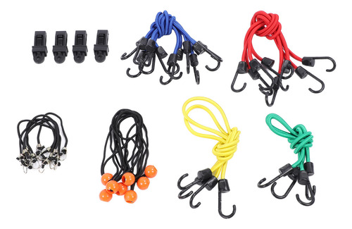 Juego De 32 Cuerdas Elásticas De Alta Elasticidad Y Alta Res
