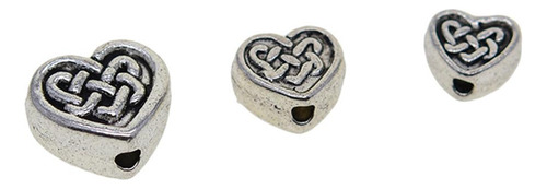 Cuentas De Corazón Para Hacer Joyas 5 Piezas