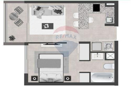Imagen 18 de 18 de Se Vende Departamento 1d/1b/esta/bod