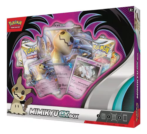 Caja Cartas Pokémon Tcg: Mimikyu Ex Box En Inglés