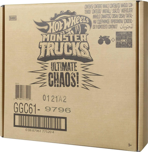 Hot Wheels Monster Trucks 1:64 Escala Die-cast Ultimate C...