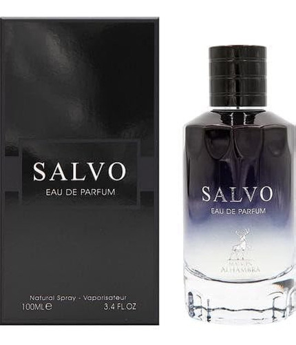 Maison Alhambra Salvo Para Hombre Eau De Parfum Spray, 3.4 O