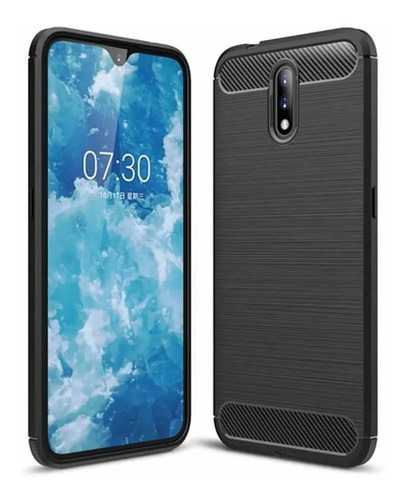 Funda Tpu Fibra Carbono Para Nokia 4.2 6.2 7.2