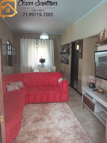Imagem 13 de 21 de Casa 3/4, Sendo 1 Suíte, A 500m Da Praia. Jauá - Camaçari - Ca01187 - 70632695
