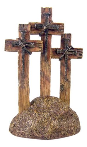 Deleon Tres Cruces De Uñas De Pie En La Parte Superior De La