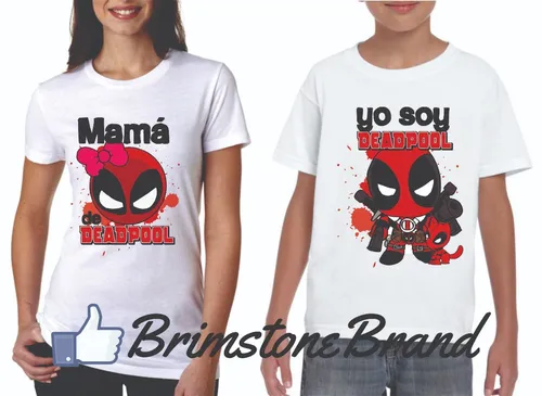 Playeras de 2025 deadpool para parejas