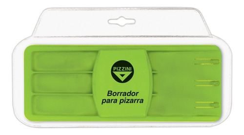 Borrador De Pizarra Pizzini Con Porta Marcadores