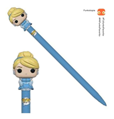 Imagen 1 de 1 de Funko Pen Topper: Plumas Funko Disney - Princesa Cenicienta