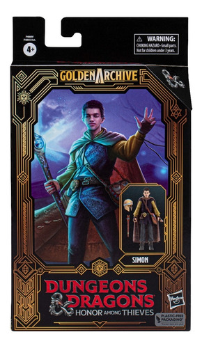 Dungeons & Dragons Golden Archive Figura 15 Cm Simon Hasbro