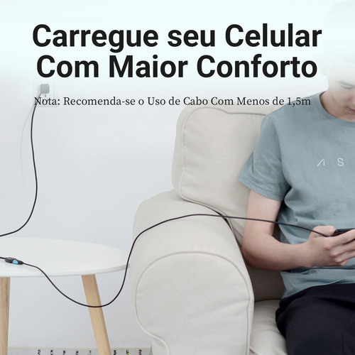 Cabo Extensor De Porta Usb 3.0 Computador Notebook Vention