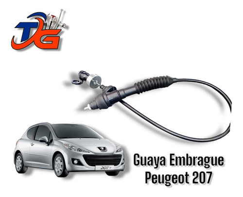 Guaya Embrague Peugeot 207