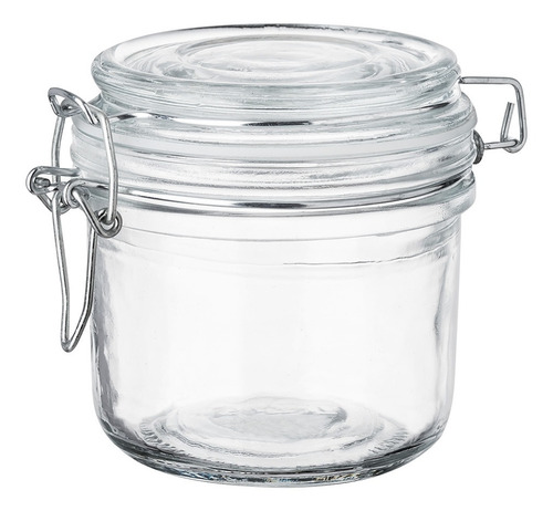 Imagen 3 de 6 de Juego 6 Frascos Especieros Cocina Brocalitos Tapa Clip 200ml
