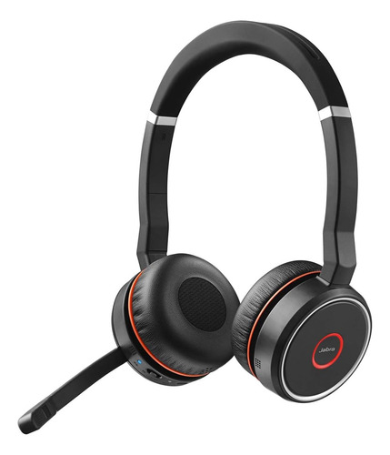 Jabra Evolve 75 Ms - Auriculares Inalámbricos Estéreo On-ear