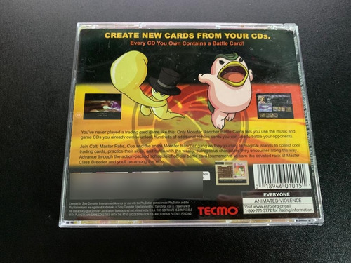Monster Rancher Battle Card Episode Ii Playstation Ps1 (Usado)