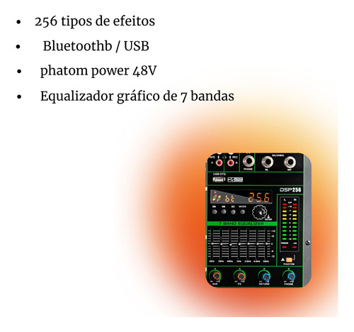 Kit Som Ativa Passiva Saga 15 Mesa 16 Canais 256 Fx Dsp