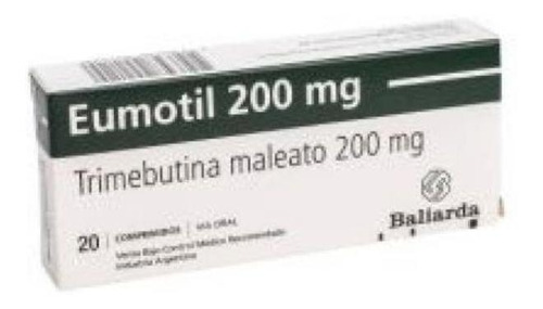 Eumotil 200 Mg 20 Comprimidos