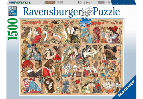 Rompecabezas Puzzle 1500 Amor A Través De Eras Ravensburger