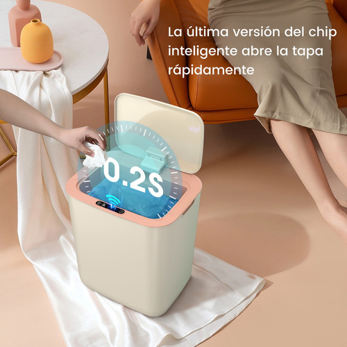18l Recargable Sensor Inteligente Cubo De Basura Para Cocina