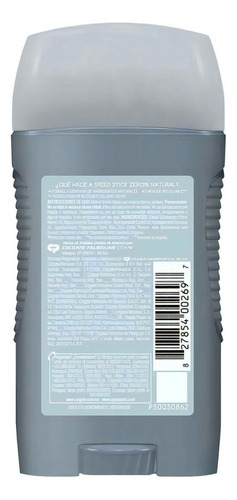 Desodorante En Barra Speed Stick Zero% Aloe Vera 76g